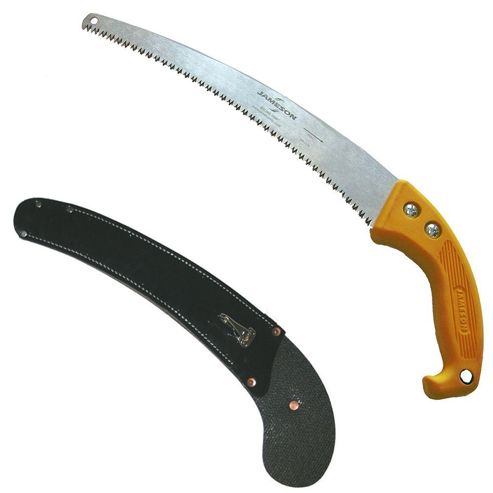 Jameson 16 in. Barracuda TriCut Hand Saw with Rubber Belting Scabbard