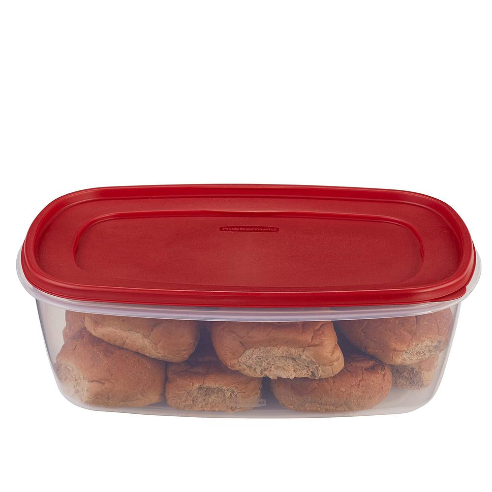 Rubbermaid 2 5 Gal Easy Find Lids Rectangular Bowl 1777164 The