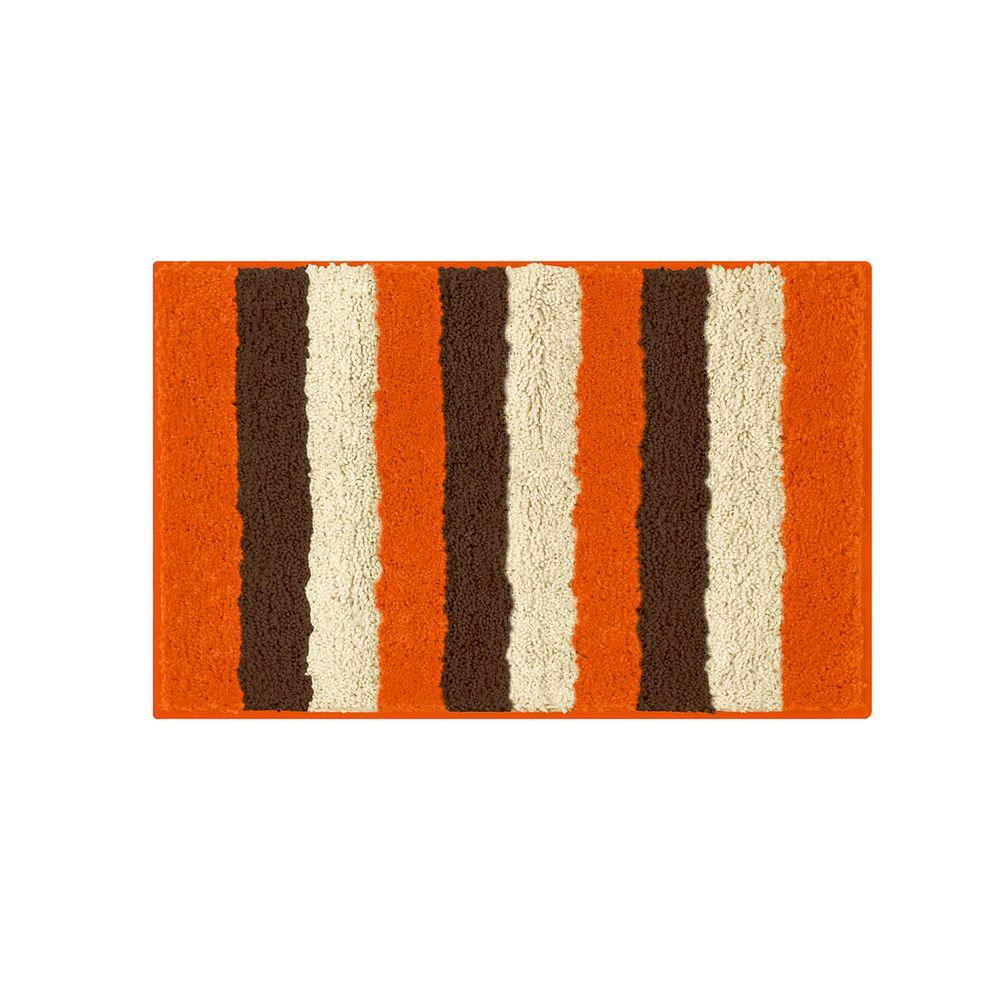 Bathtopia Radella Orange 16 in. x 24 in. Bath RugYMB002326 The Home