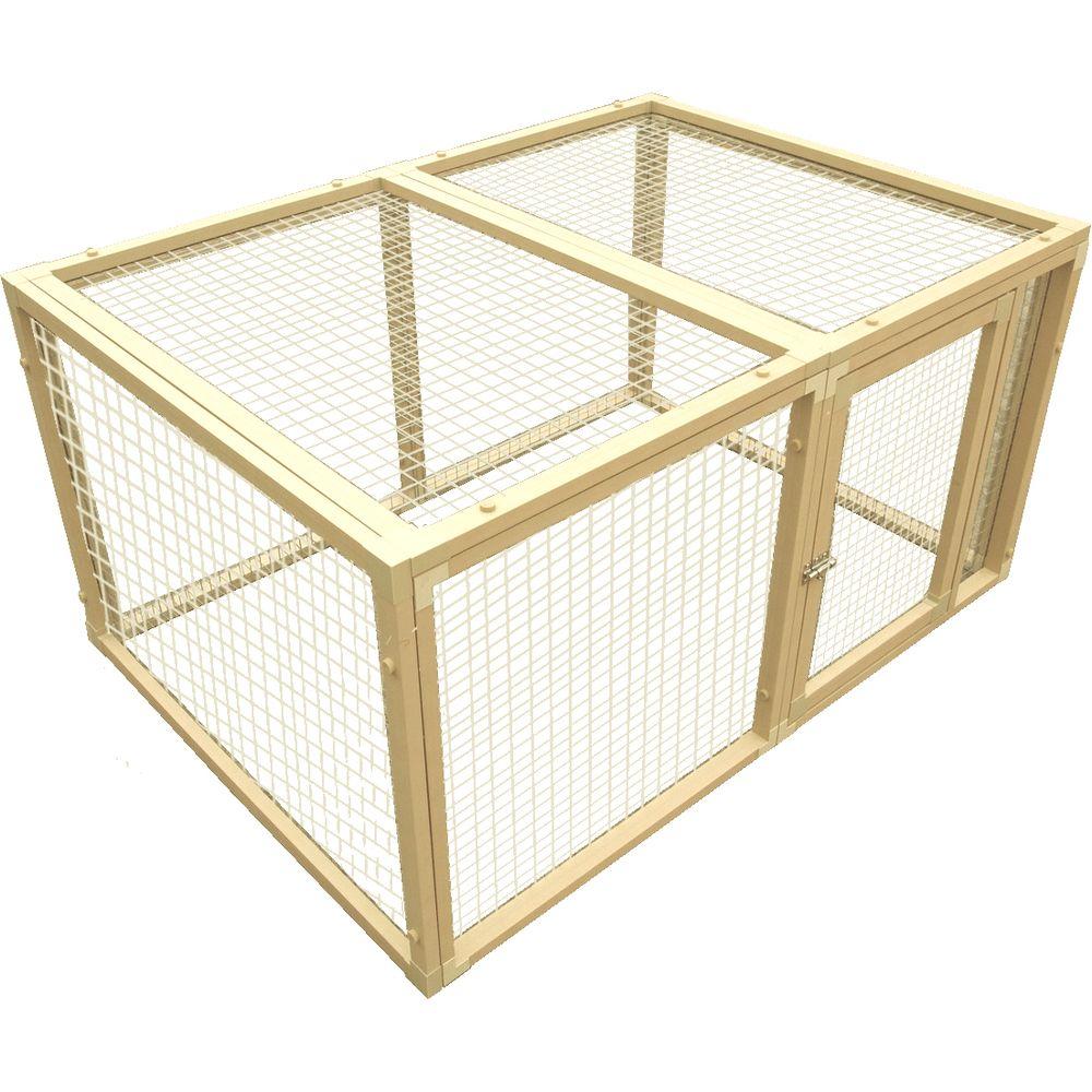 New Age Pet Ecoflex Fontana Chicken Pen Echk103 P The Home Depot