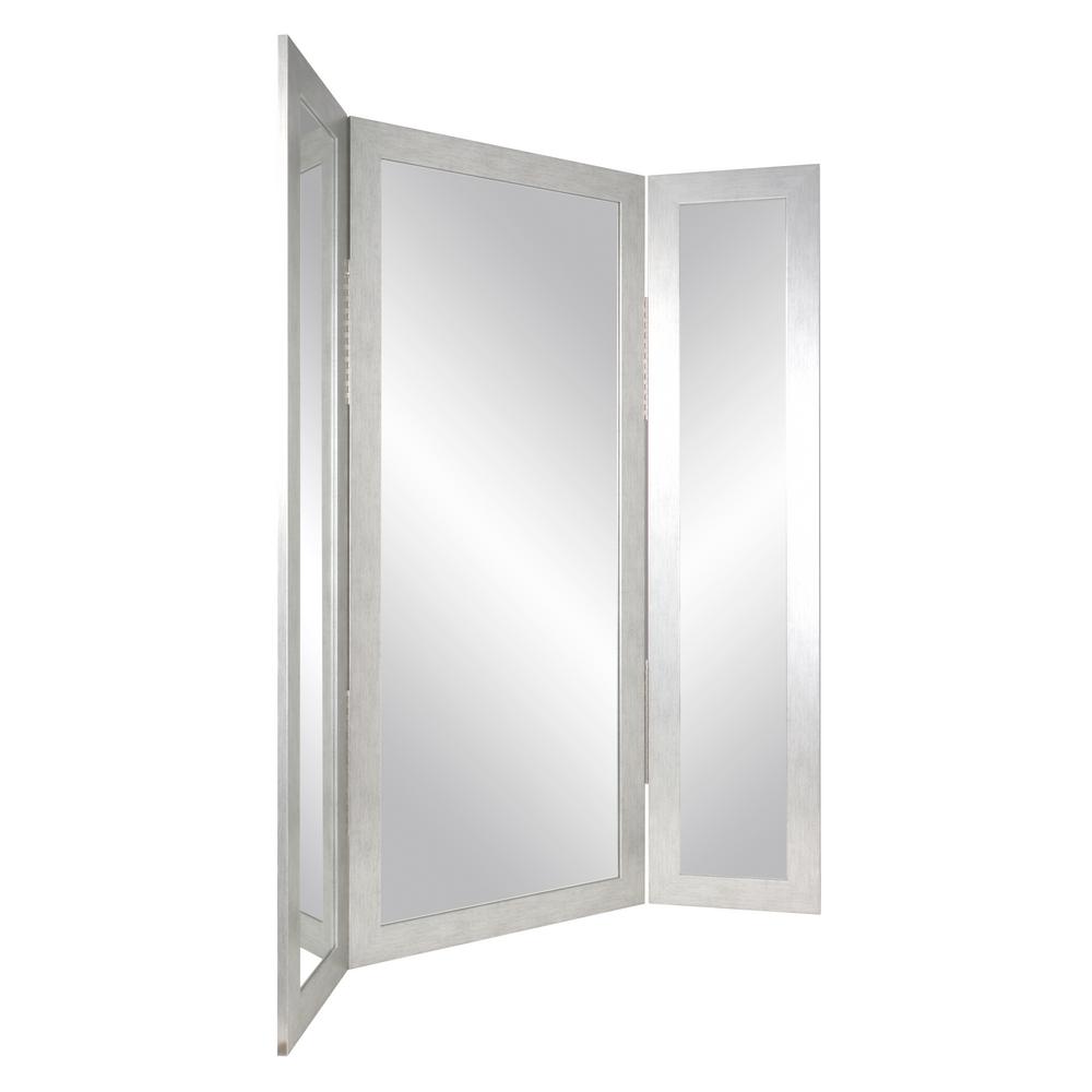 BrandtWorks Silver Grain Tri-Fold Dressing Mirror BM4TRIFOLD - The Home ...