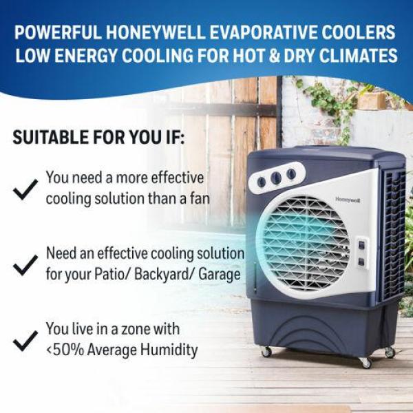 honeywell 60l outdoor evaporative cooler