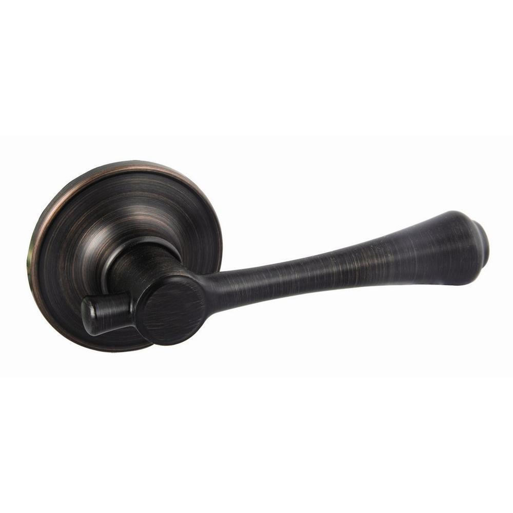 Design House Ironwood Brushed Bronze Dummy Door Lever-702449 - The Home ...