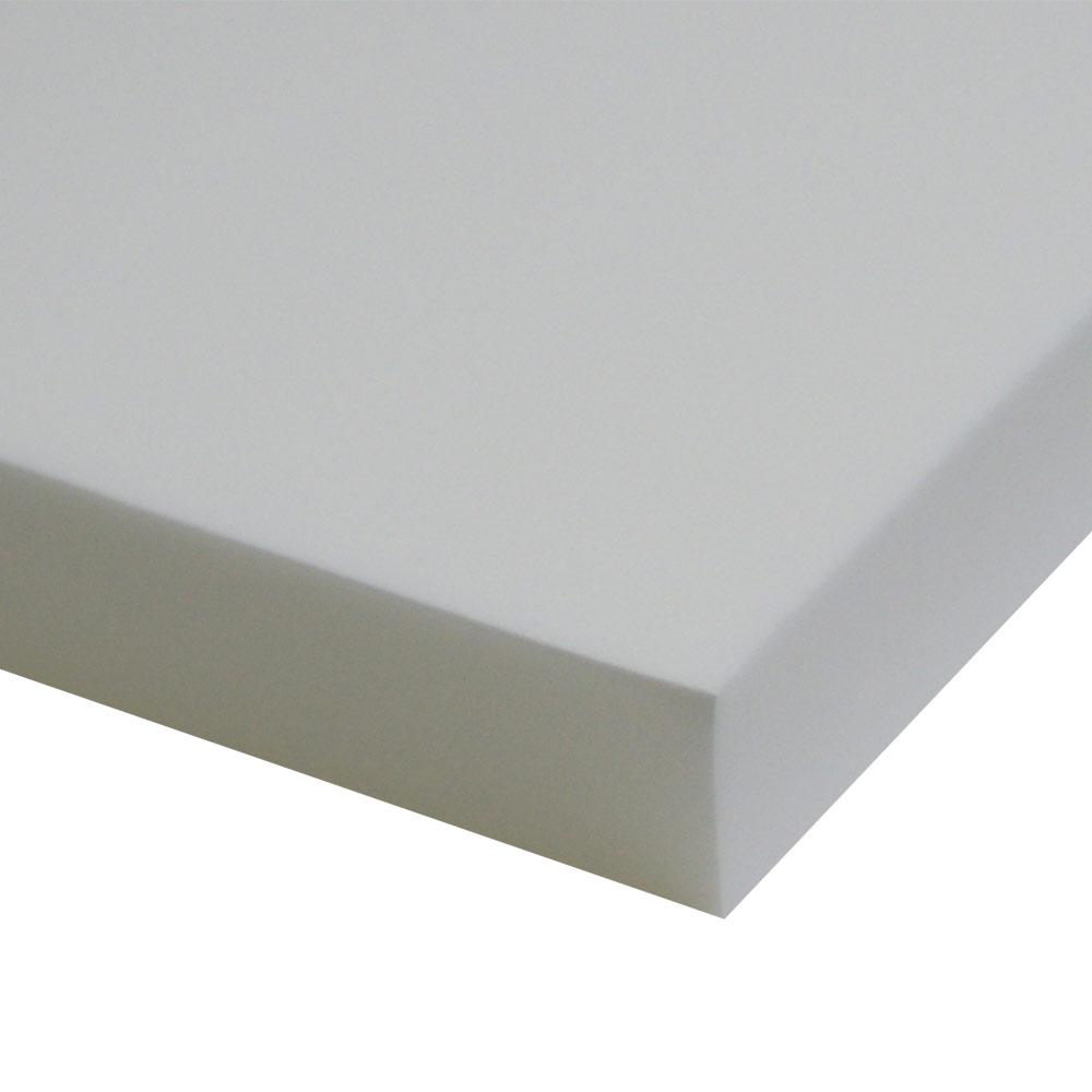 RubberCal Closed Cell Polyethylene 3/4 in. Thick x 39 in. Width x 78 in. Length White Rubber
