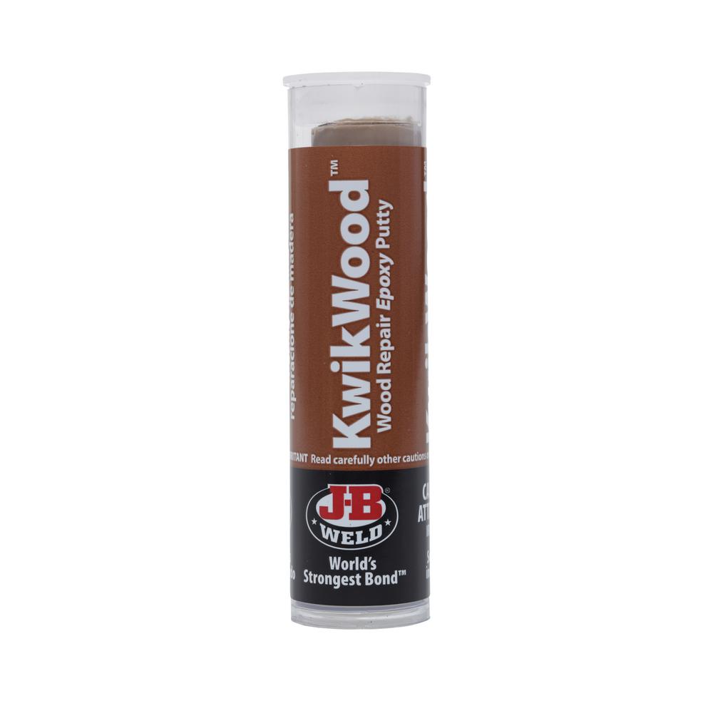 J-B Weld KwikWood Epoxy Putty Stick 1 Oz (case Of 6)-8257H-6 - The Home ...