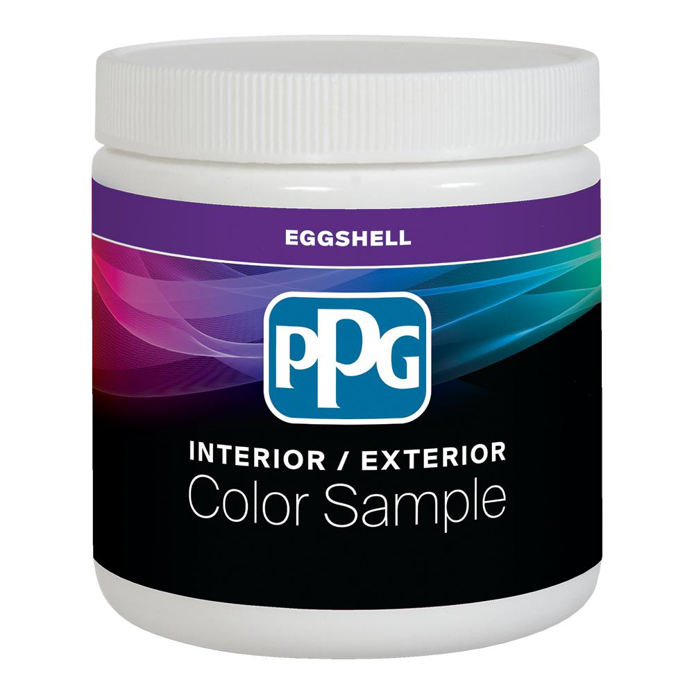 16 Ppg Timeless Paint The Home Depot Pure White Base 1 Eggshell Interior Paint Sample With Primer