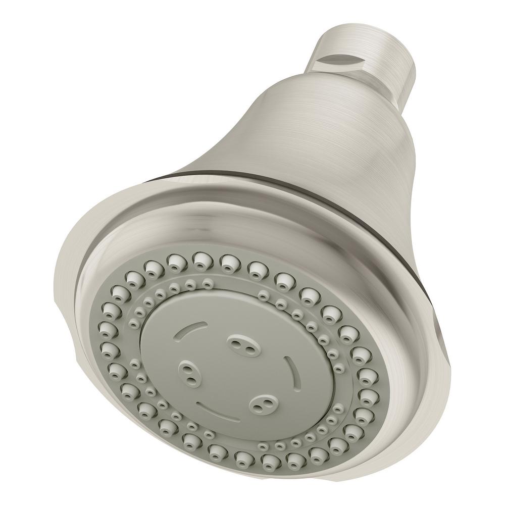 Symmons Carrington 3Spray 3 in. Showerhead in Satin Nickel 442SHSTN
