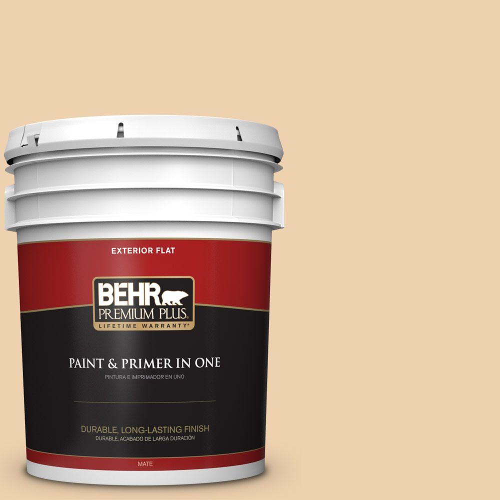 BEHR Premium Plus 5gal. 300E2 Calm Air Flat Exterior Paint405005
