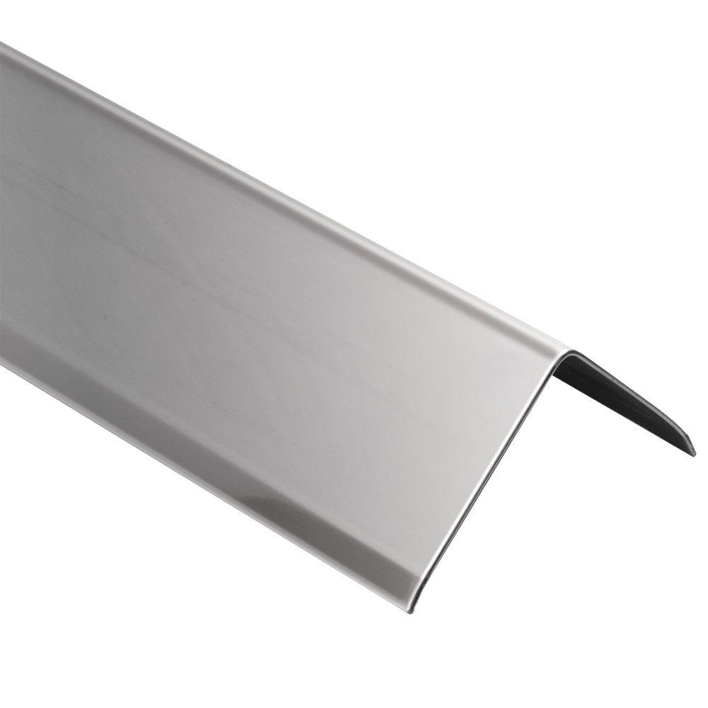 Schluter Eck K Stainless Steel 1 9 32 In X 6 Ft 7 In Metal