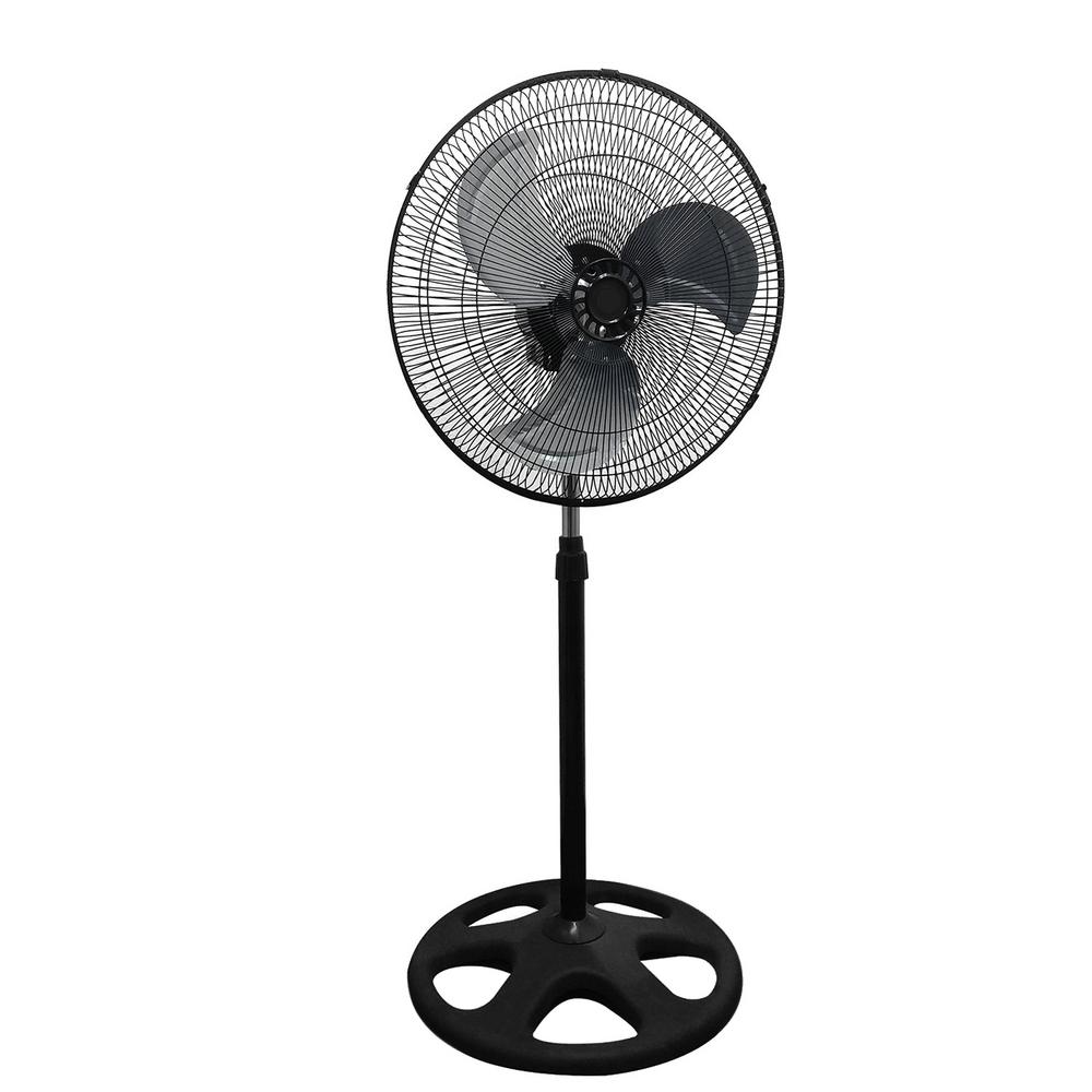 BoostWaves 18 inch Premium Large High Velocity Industrial Floor Fan Stand Mount... by BoostWaves