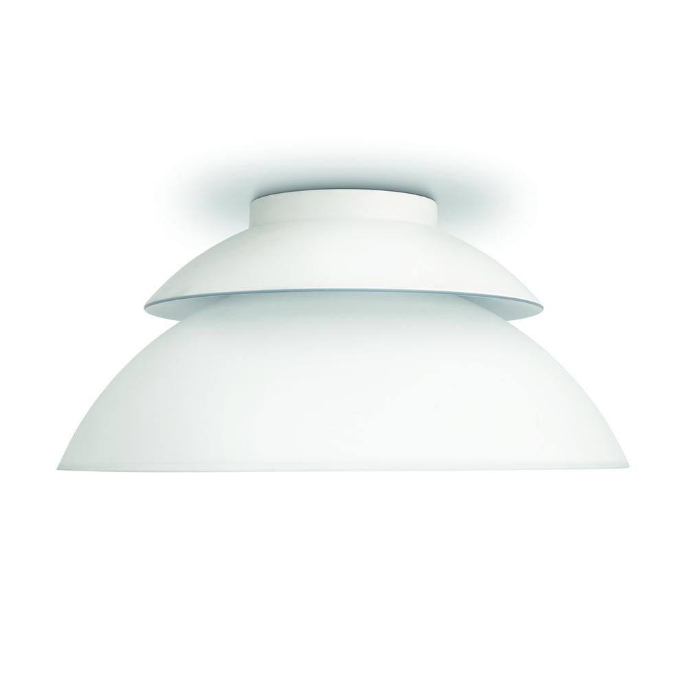 Philips Hue White And Color Ambiance Beyond Led Dimmable Smart Ceiling Light 798108 The Home Depot