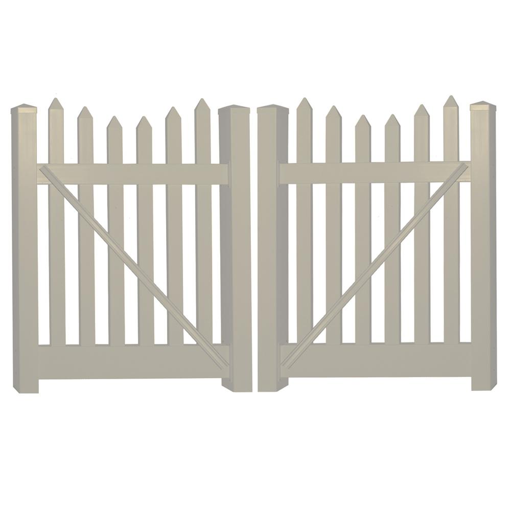 home depot vinyl fence gate