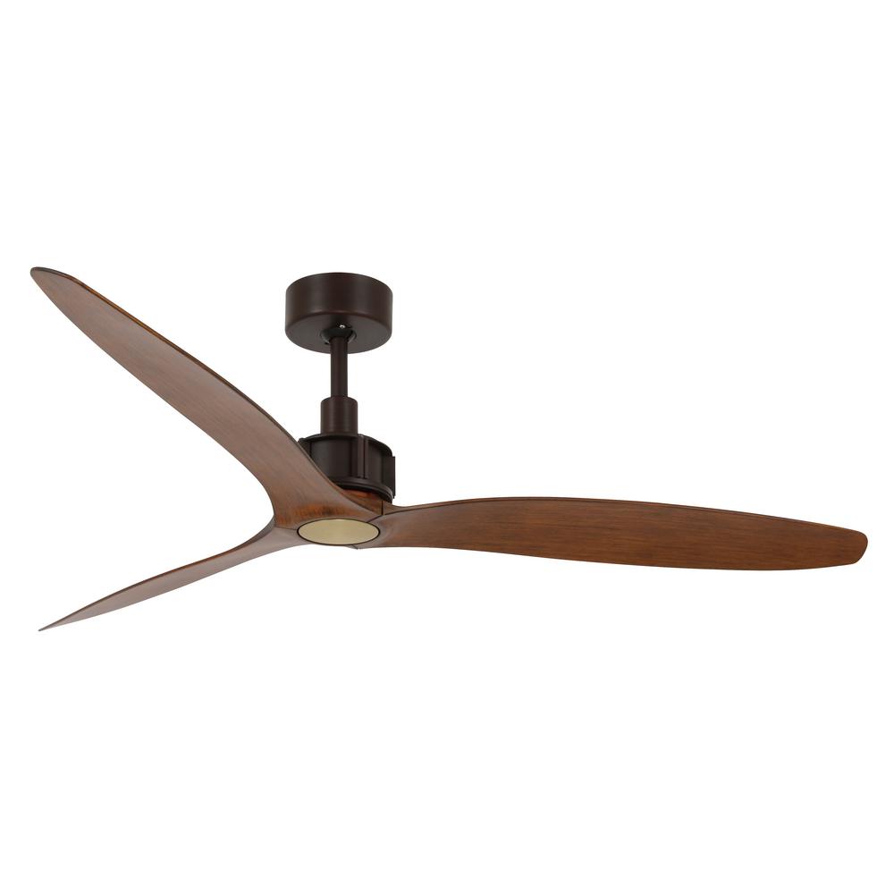 Lucci Air Viceroy 52-inch Ceiling Fan, Oil Rubbed Bronze and Dark Koa