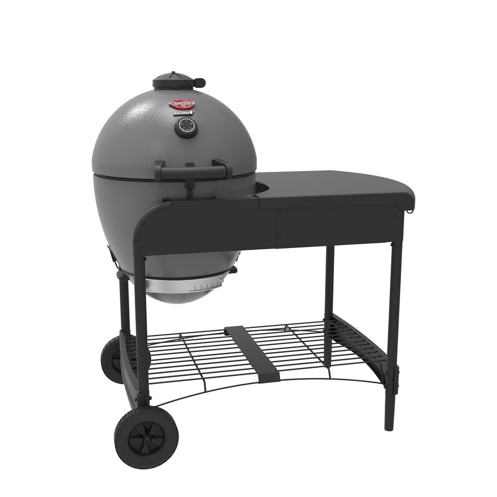 CharGriller Akorn Kamado Kooker 22 in. Charcoal Grill in Grey with