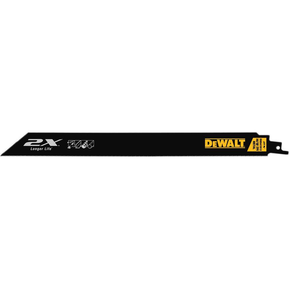 DEWALT 12 in. 2X Premium Metal Cutting Blade (5-Pack) was $27.97 now $16.97 (39.0% off)