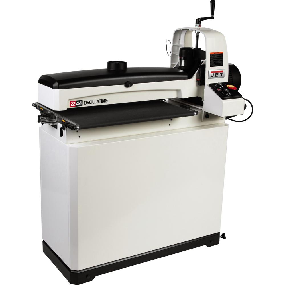 Jet 22 in./44 in. Oscillating Drum Sander with Closed Stand, 115Volt