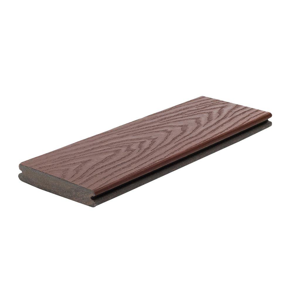 Trex Select 1 in. x 51/2 in. x 16 ft. Madeira Grooved Edge Capped