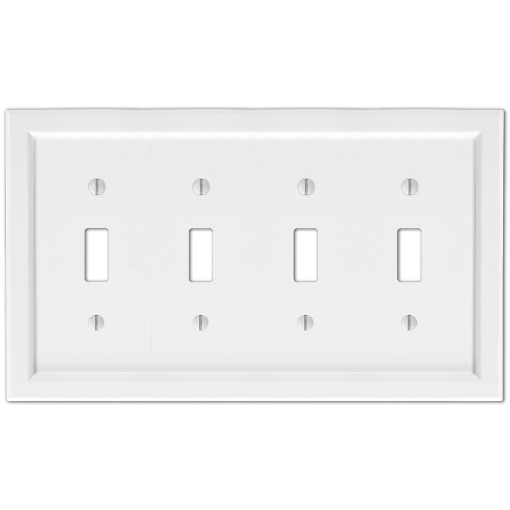4 Toggle Switch Plates Switch Plates The Home Depot
