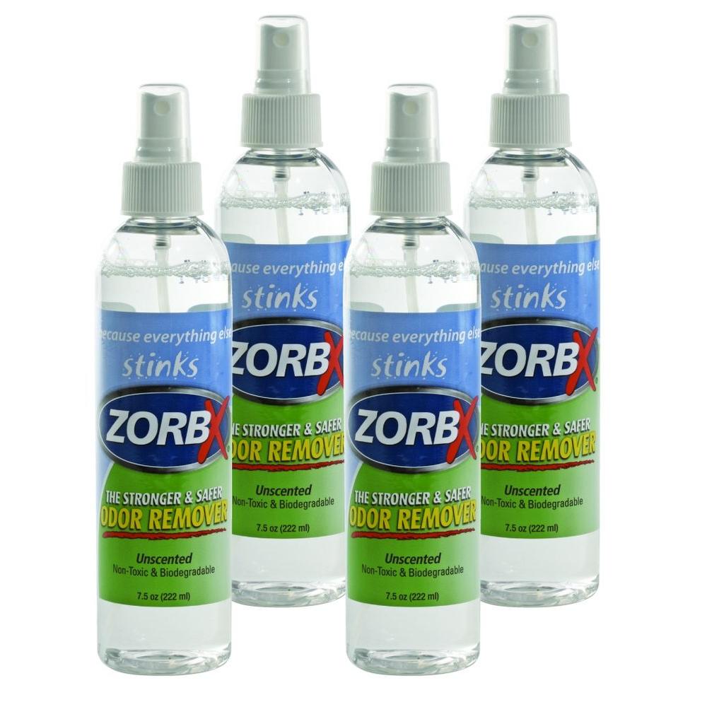 Zorbx 7.5 oz. Unscented Odor Remover (4Pack)17504 The Home Depot