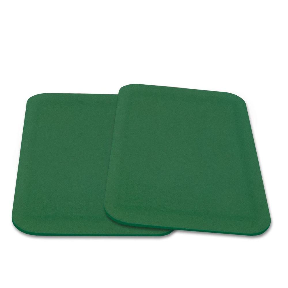 Rubber Mats Swing Set Attachments Playground Sets The Home Depot Green Play Protectors Pair