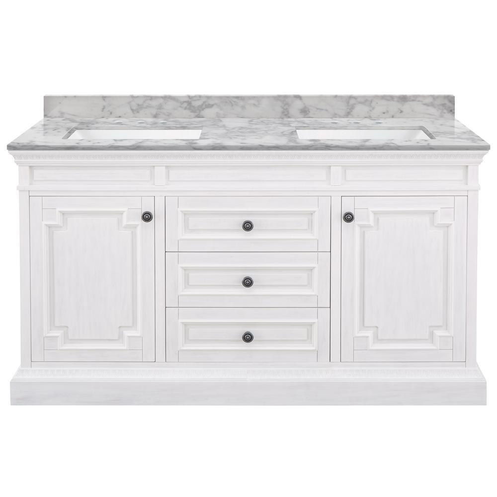 Home Decorators Collection Paige 24 in. W x 22 in. D Bath Vanity in ...