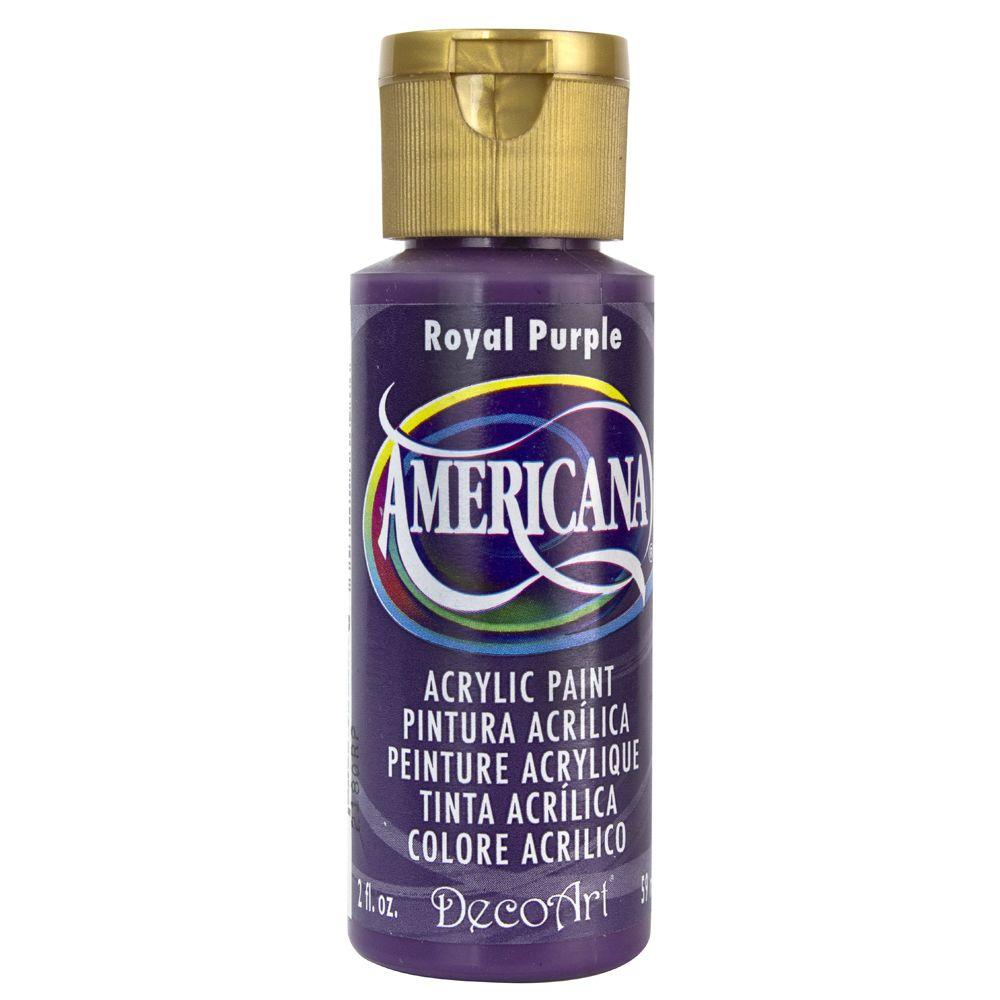 Download DecoArt Americana 2 oz. Royal Purple Acrylic Paint-DA150-3 - The Home Depot