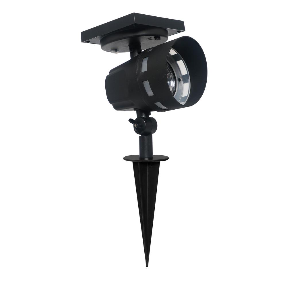 Westinghouse Solar Black Outdoor Integrated LED Landscape Spot Light
