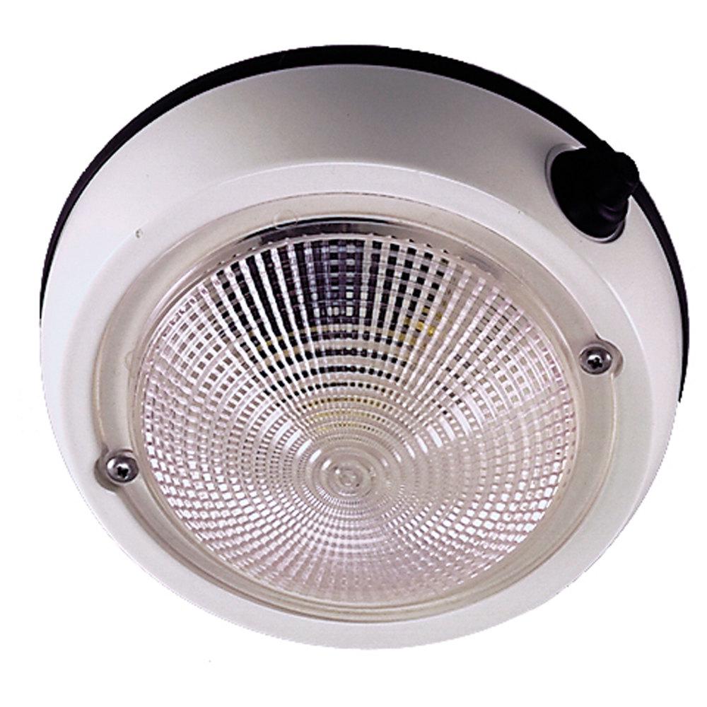 Perko Exterior Surface Mount Dome Light1253DP2WHT The