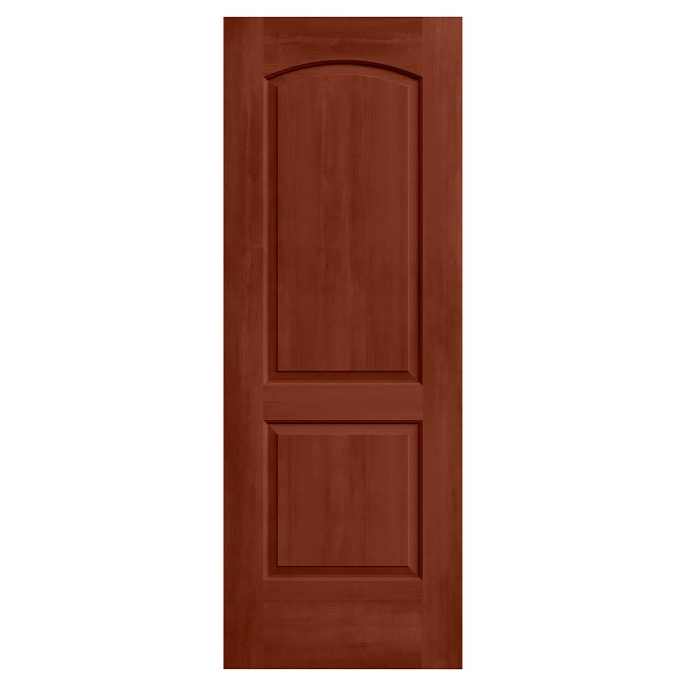 Jeld Wen 24 In X 80 In Continental Amaretto Stain Molded
