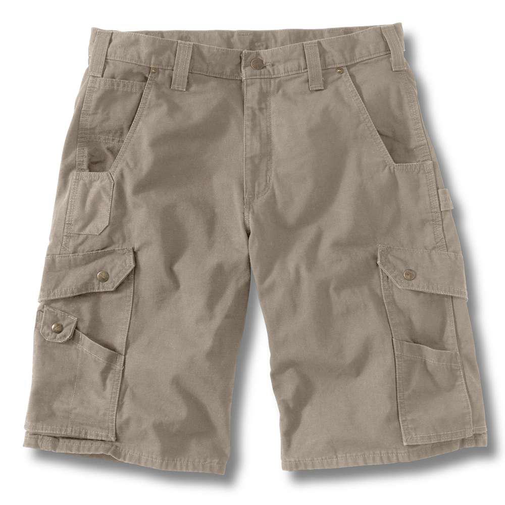 Carhartt Men's Regular 40 Desert Cotton Shorts-B357-DES - The Home Depot