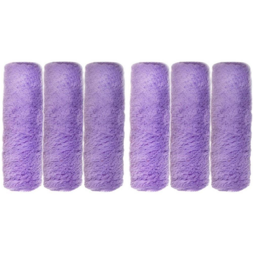 9 in. x 1/2 in. HighCapacity Polyester Knit Paint Roller Cover (6Pack)HD RS 3506 0900 The