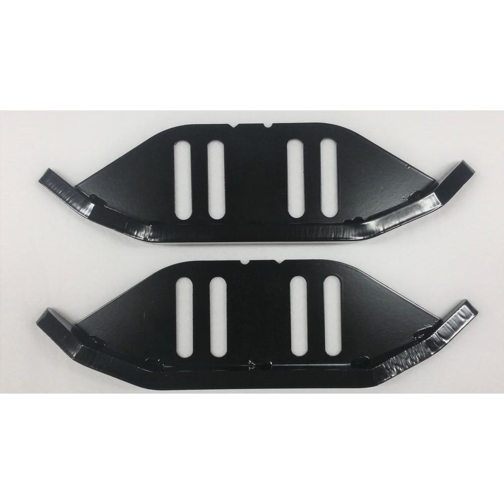 ARMORskids 2.5 in. and 5 in. Pro Series Heavy Duty Snow Blower Skid Shoes Fits Slot Spacing (Set