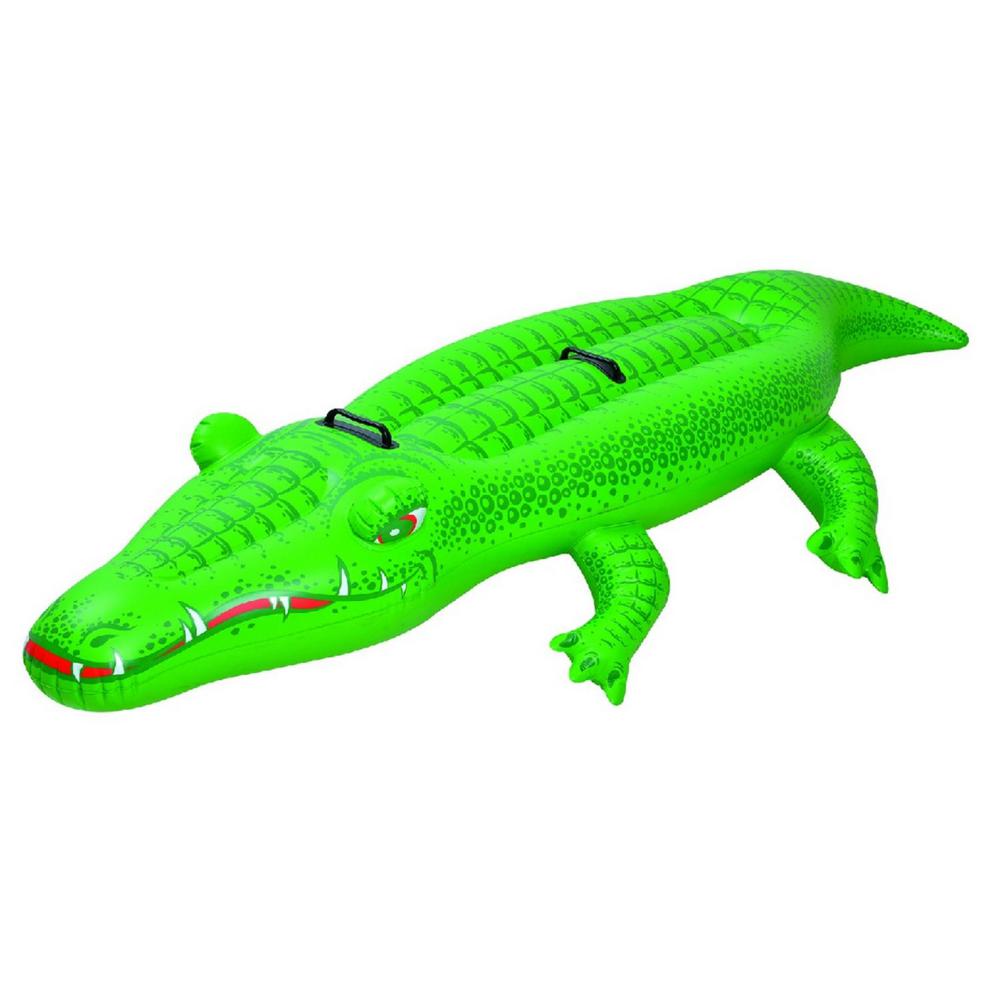 inflatable alligator pool float