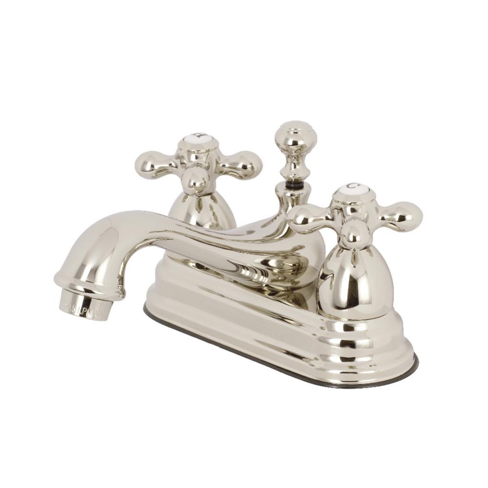 Kingston Brass KB3498PL Restoration Bar Faucet - 4" Centerset In Satin Nickel
