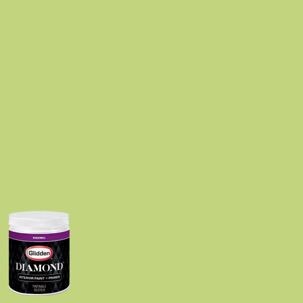 Glidden Diamond 8 oz. #HDGG27 Spring Green Eggshell Interior Paint with