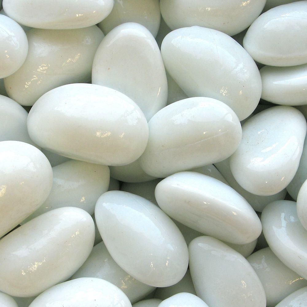 10 lb. White Glass Pebbles-GRWHTHD - The Home Depot