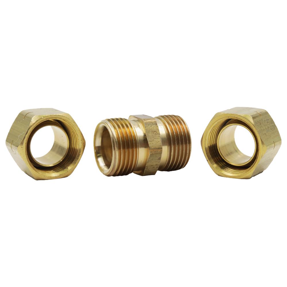 Copper Riser Tube On Stop One hole sink faucet with chrome plated copper risers | Terry Love ...