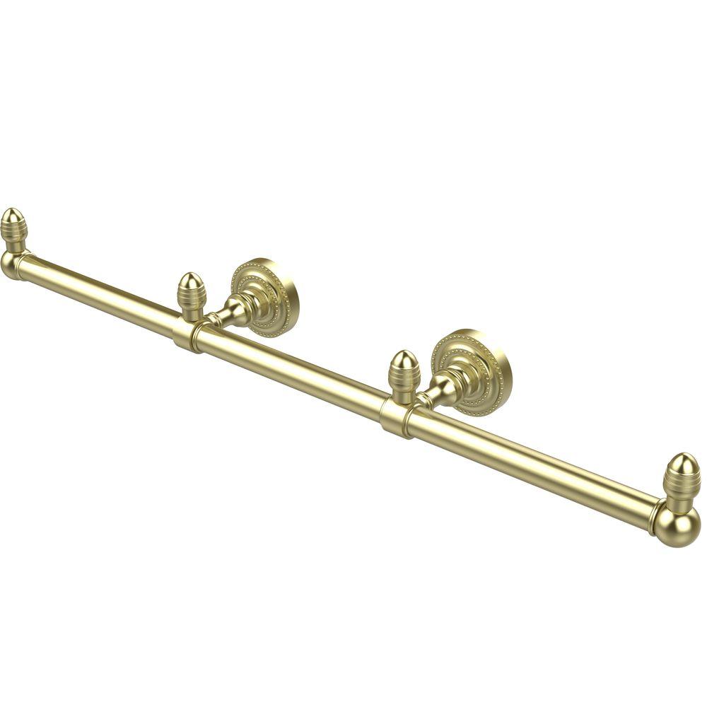 Allied Br Dottingham Collection 3 Arm Guest Towel Holder In Satin Allied Br Dottingham Collection 3 Arm Guest Towel Holder In Satin