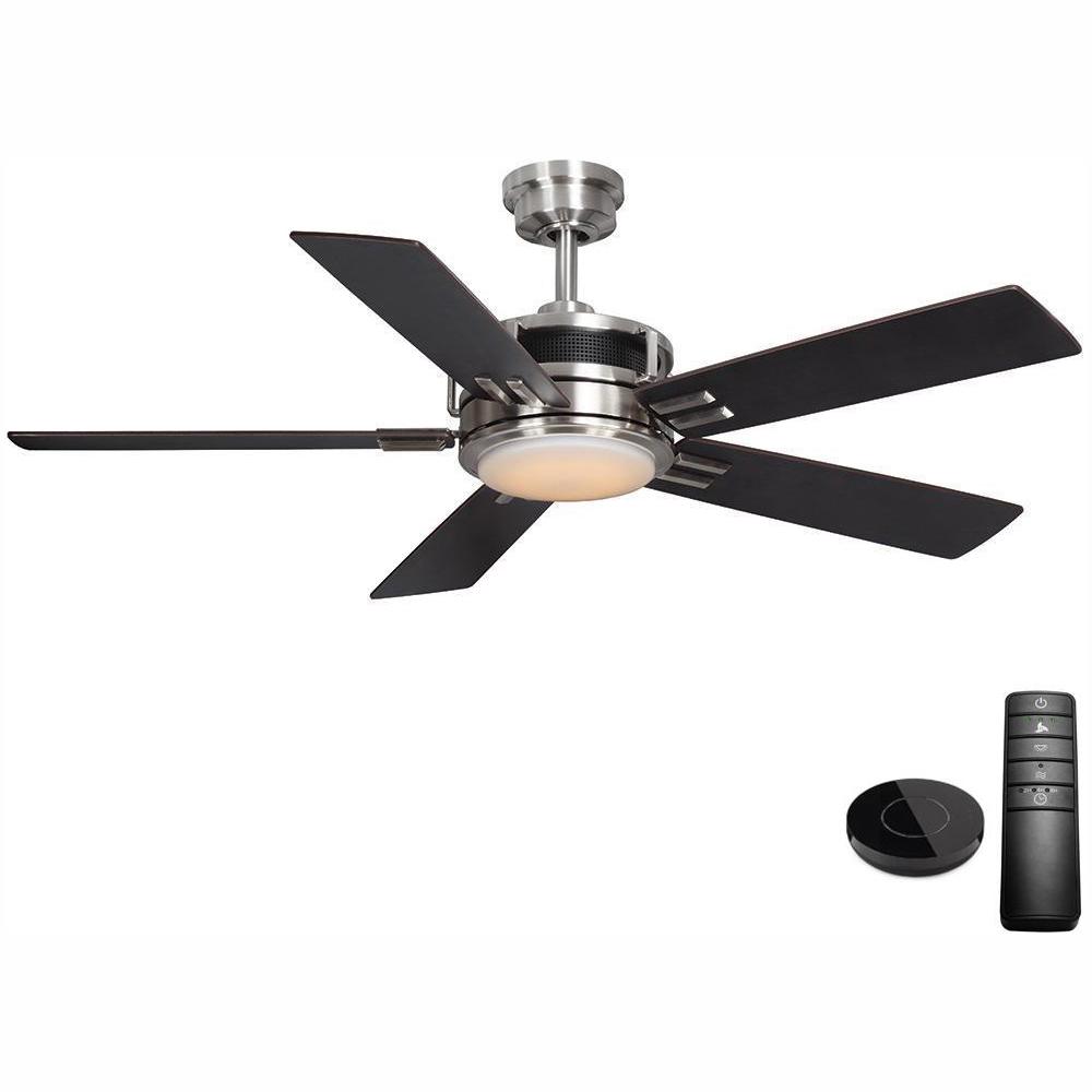 Hampton Bay Mission Ceiling Fans Lighting The Home Depot