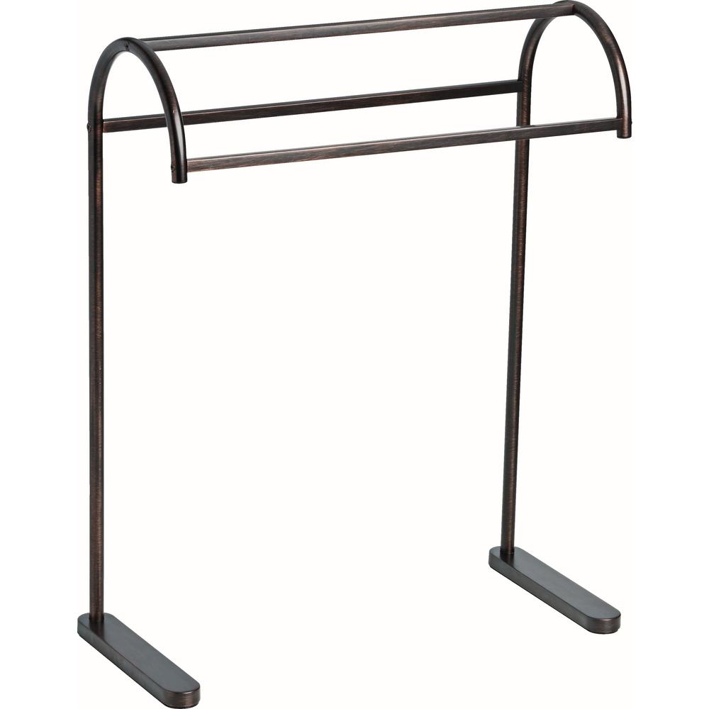 free standing towel rack with shelf