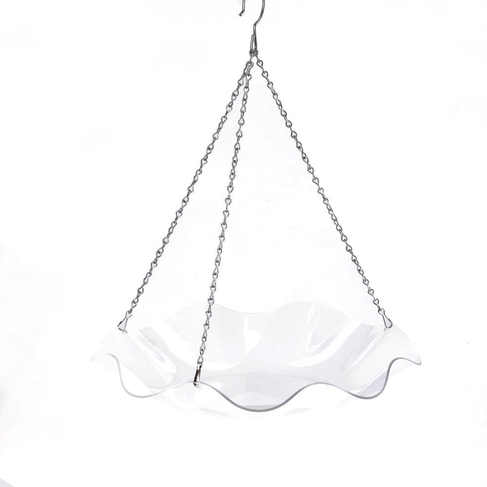 BIRDS choice Pole Mounted Acrylic Bird Bath YellowAAP216 The Home Depot