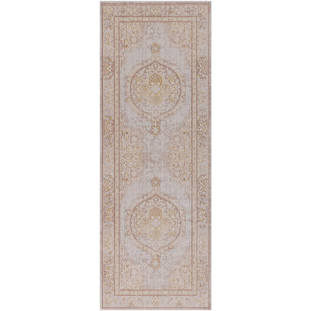 Artistic Weavers Arcelia Gray 3 Ft X 7 10 In Oriental Runner Rug