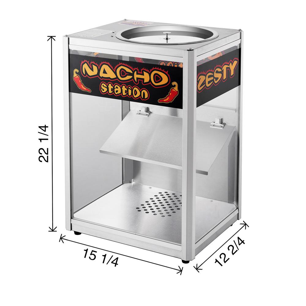 Nacho Station Commercial Grade Nacho Chip Warmer Countertop Machine New