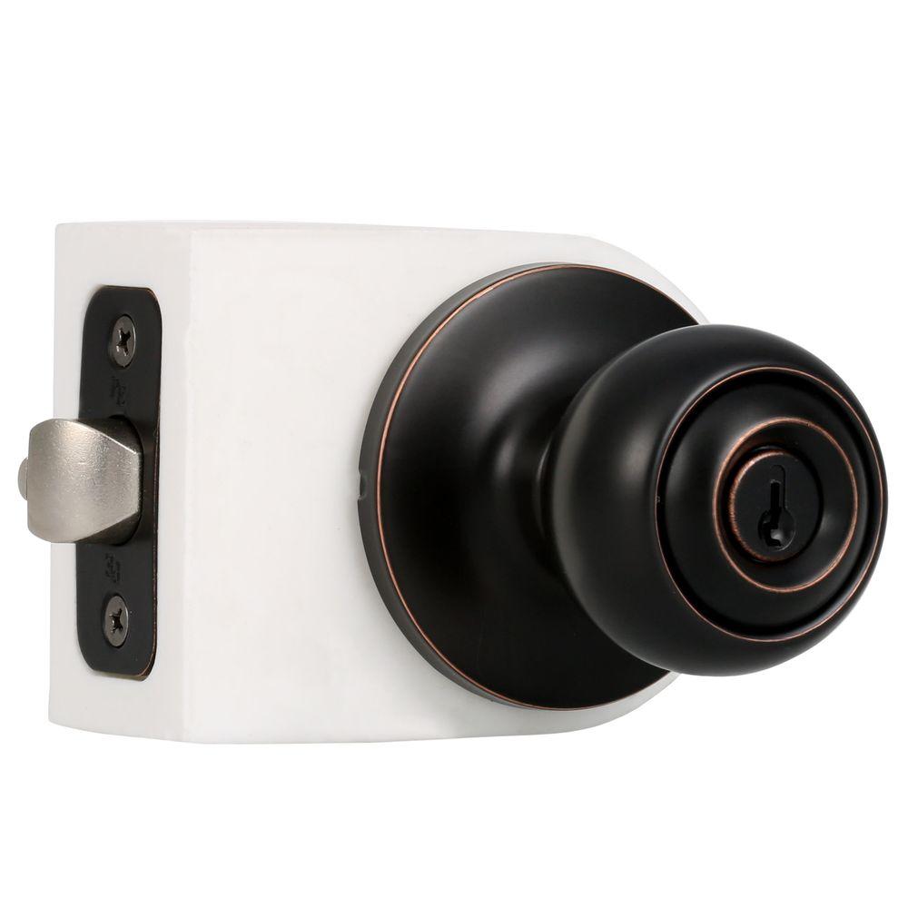 Weslock Elegance OilRubbed Bronze Woodward Keyed Entry Impresa Door