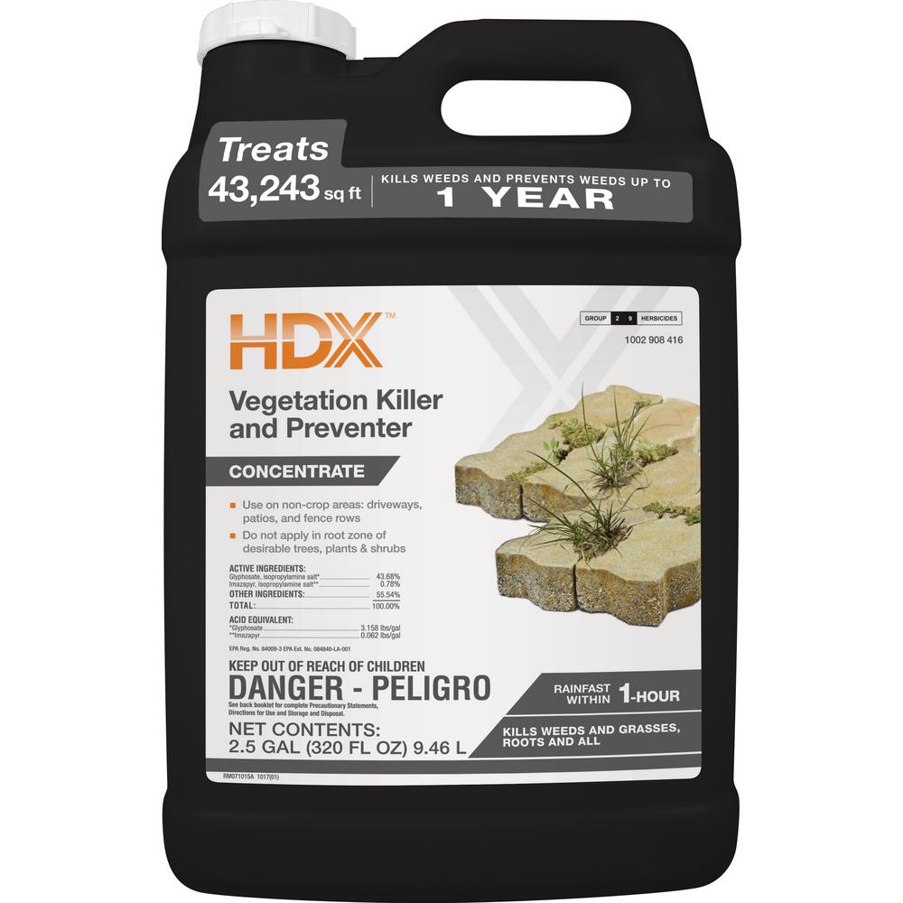 HDX 2.5 Gal. Vegetation Killer and Preventer by HDX