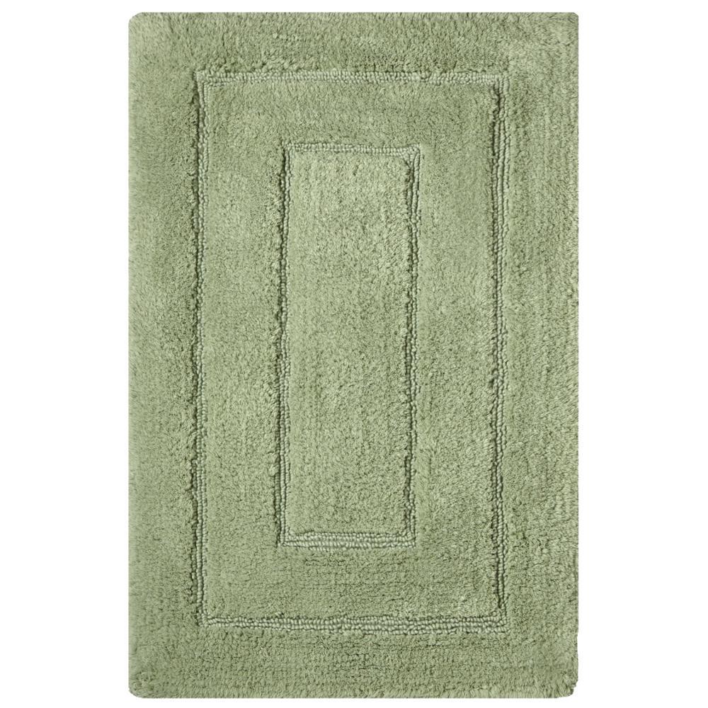 Green Mats Rugs The Home Depot Cotton Bath Rug