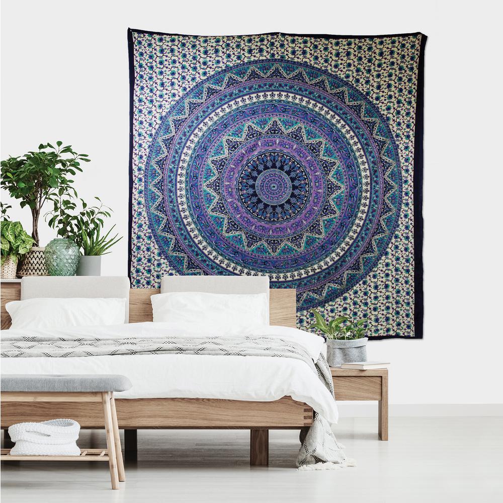 Wall Pops 80 in x 89 in Anika Wall Tapestry WPT2279 The Home Depot