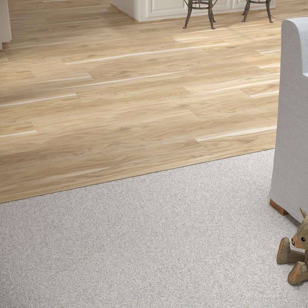 Cali Vinyl Pro With Mute Step Coastal Eucalyptus 9 16 In T X 1 1 4 In W X 72 In L Vinyl T Molding 7914500219 The Home Depot