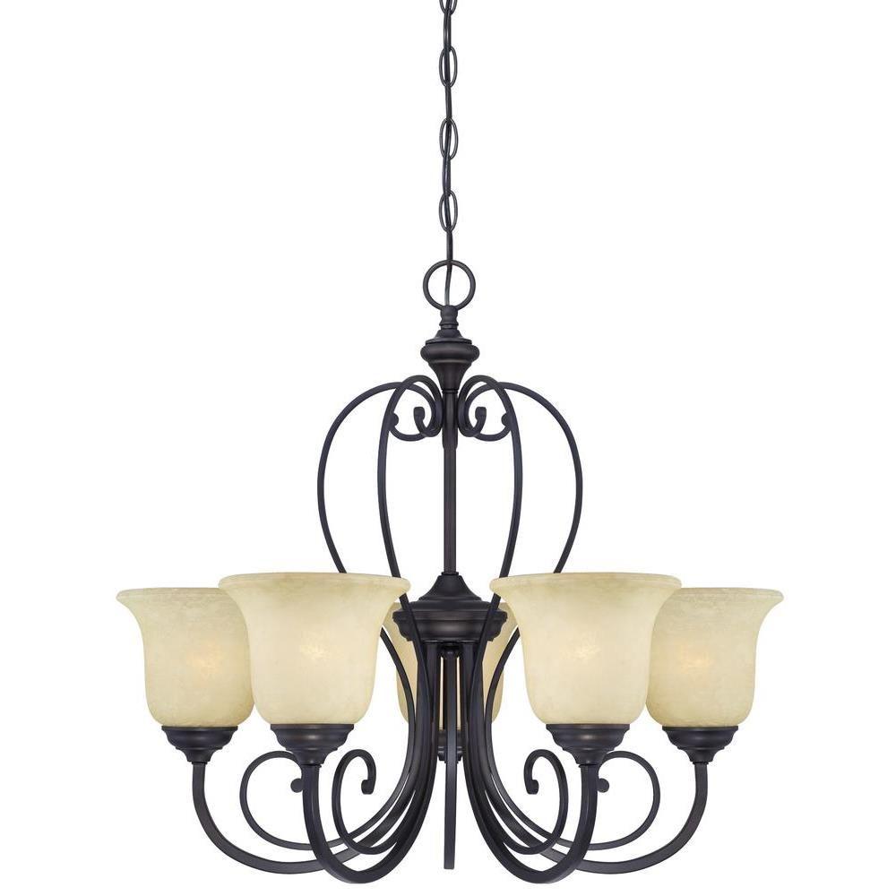 Westinghouse Callan 5 Light Oil Rubbed Bronze Chandelier 6340700 Westinghouse Callan 5 Light Oil Rubbed Bronze Chandelier 6340700 The Home Depot