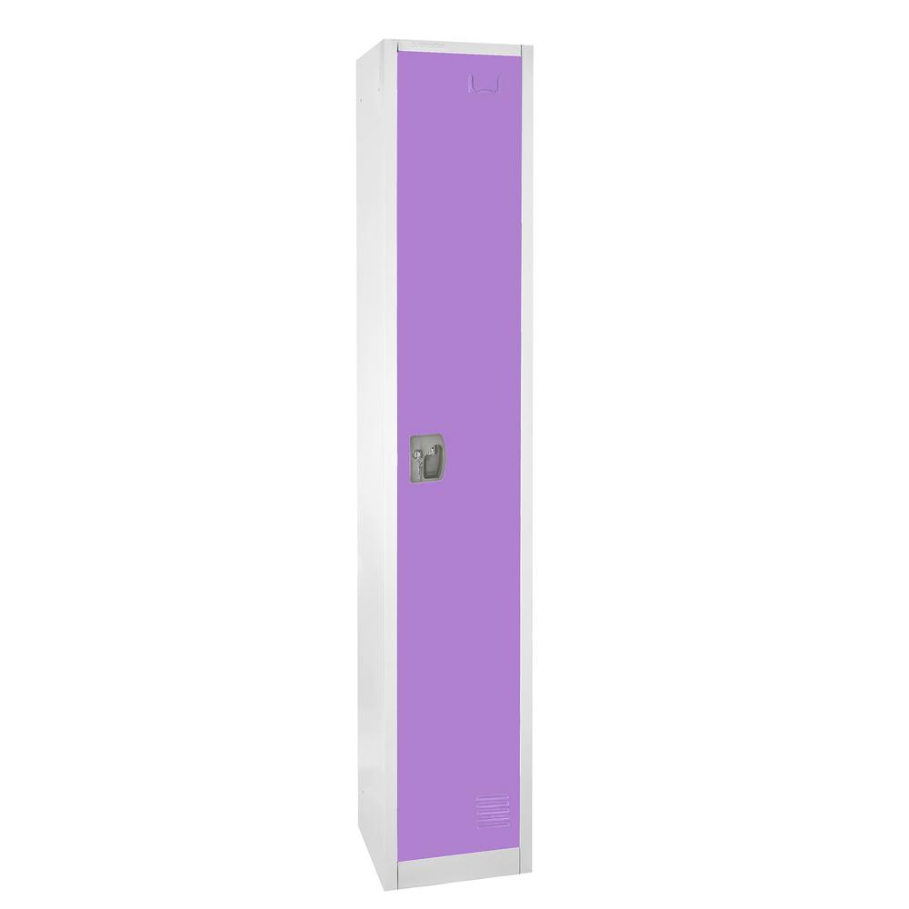 AdirOffice 1-Compartment Steel Tier Key Lock Storage Locker